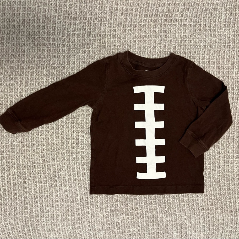 CARTER’S 18 Months Football Long Sleeve Tee